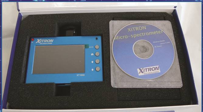 vitrek xitron XT1600 portable micro-spectrometer